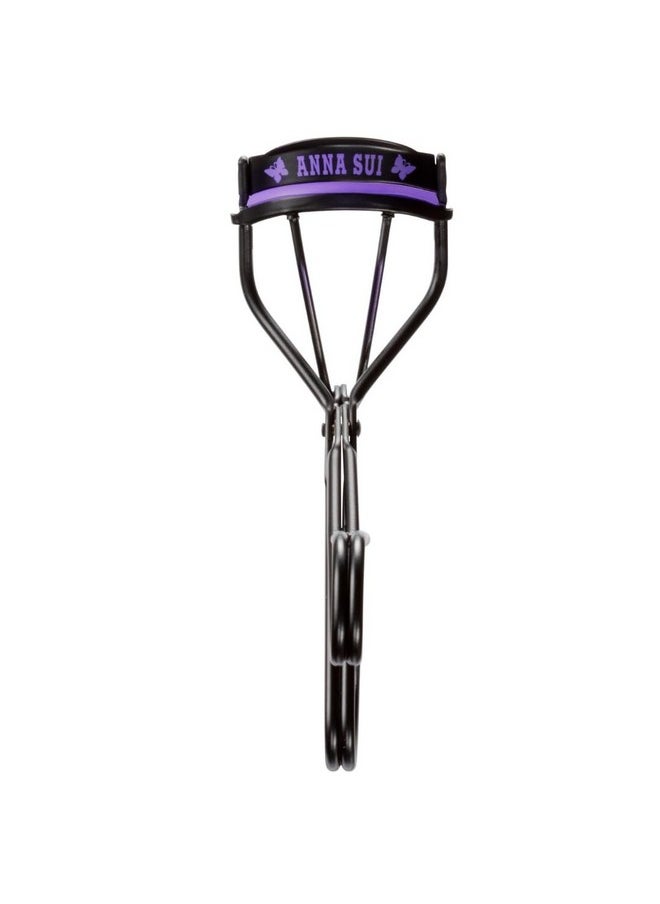 ANNA SUI ANNA SUI Eyelash Curler N - Lifts & Curls Lashes for Perfect - Stylish Black with Purple Butterfly Motif  - Image 2