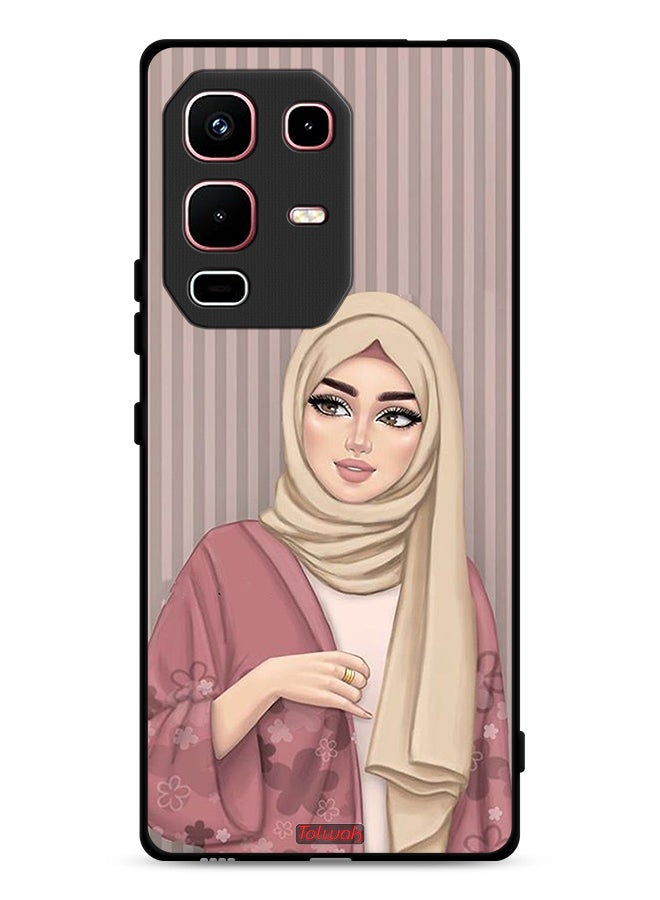 Tolwak Infinix Note 50s Protective Case Cover Hijab Girl Art - Image 1
