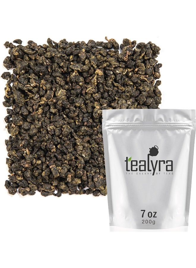 Tealyra - Milk Jin Xuan Oolong - High Mountain Taiwanese Loose Leaf Tea - Great Milky Cream Taste and Aroma - 200g (7-ounce) - Image 1