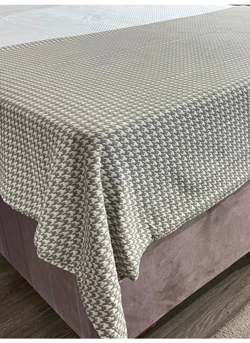 Bedy Guard Square Soft Linen Cotton Pique Bedspread