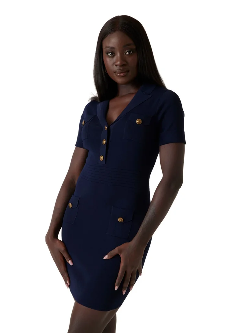 جس Short Sleeve  Felicity Sweater Dress
