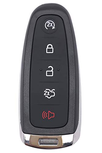 Arruweer for Ford Smart Key Fob Shell Case Fit for Ford Edge Escape Explorer Focus Flex Taurus Fusion Lincoln MKS MKT MKX Replacement Keyless Entry Remote Blank Key Cover - Image 2
