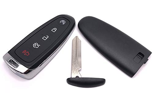 Arruweer for Ford Smart Key Fob Shell Case Fit for Ford Edge Escape Explorer Focus Flex Taurus Fusion Lincoln MKS MKT MKX Replacement Keyless Entry Remote Blank Key Cover - Image 5