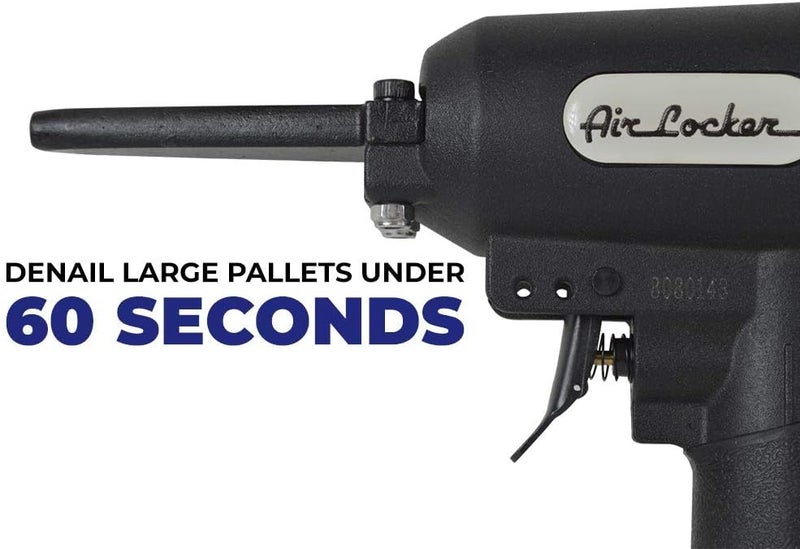 Air Locker AP700-44US-KIT Heavy Duty Professional Air Punch Nailer/Nail Remover/Nail Puller with US S7 Steel Piston Driver. 1/4 Inch NPT Thread Air Inlet. 80-120 PSI Pneumatic Nailer Removes 9-16 - Image 3