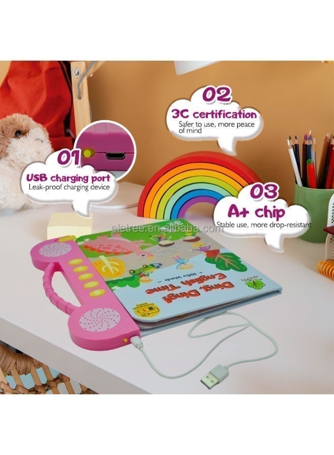 إليتري كتاب أنشطة تفاعلي للأطفال مع أصوات | أكثر من 180 محتوى تعليمي يشمل الحروف، العدّ، التهجئة، الرسم والمزيد – لعبة تعليمية للأطفال من عمر 3 سنوات فما فوق - Image 5