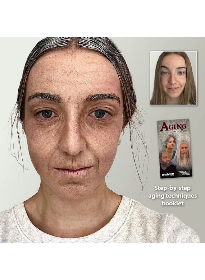 ميهرون مجموعة مكياج Mehron Mini-Pro التعليمية للطلاب (لون فاتح/زيتوني) - Image 4