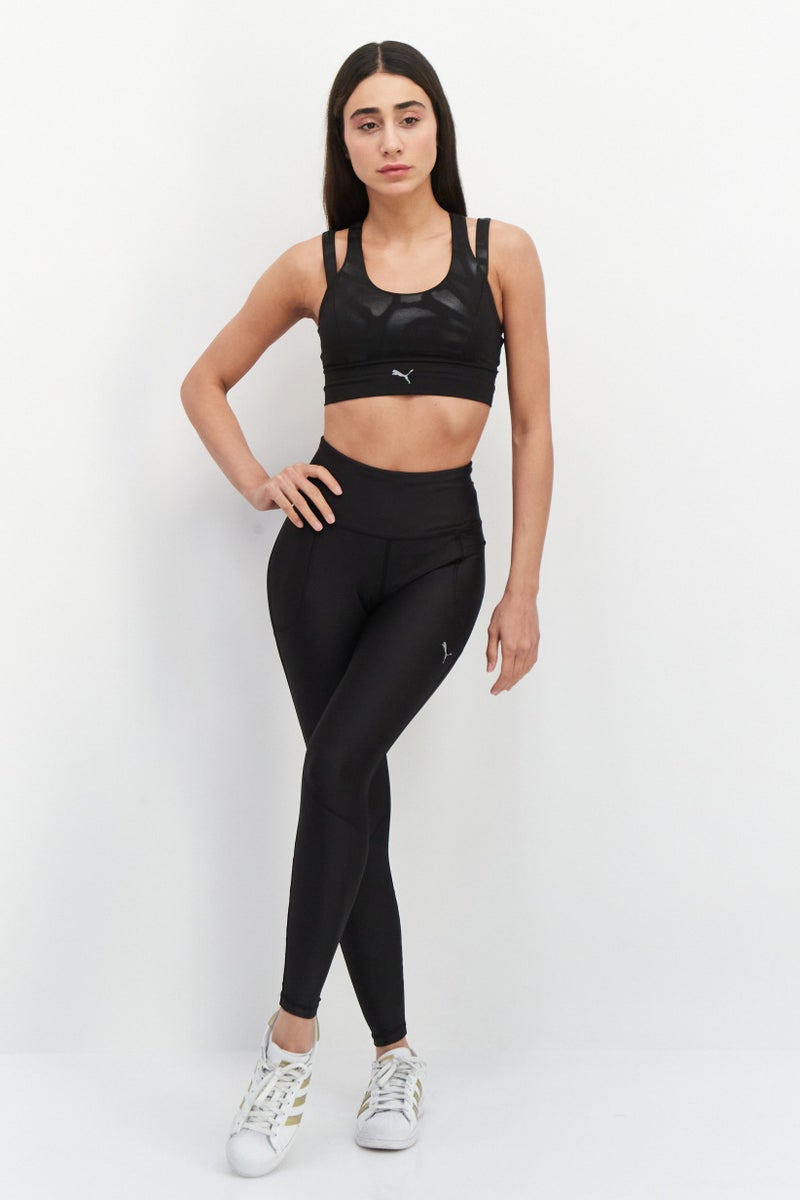 PUMA Women Sportswear Fit Training Tights, Black - Image 4