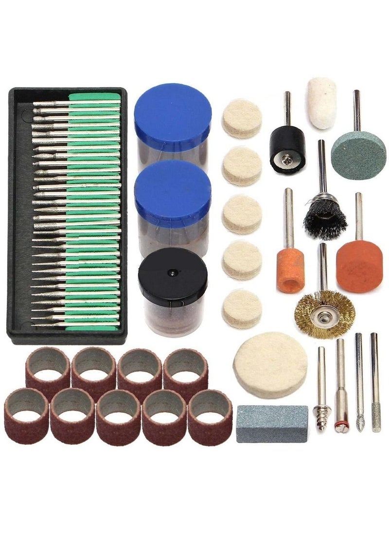 Digital Craft Digital Craft Cutting Grinding Electric Polishing 105 Pieces Diamond Burr Bit Grinder Carving Set for Rotary 30 Pieces  - Image 1