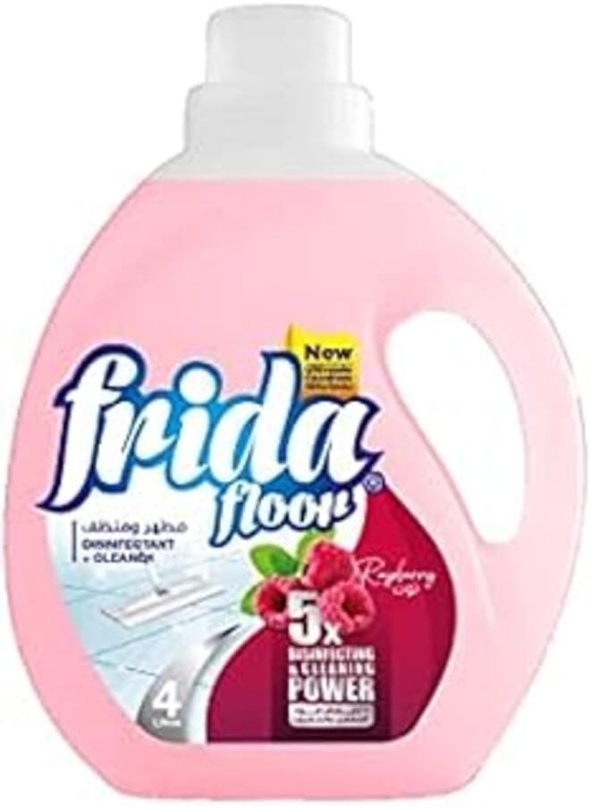 Frida floor disinfectant plus cleaner 5x power 4L Raspberry scent - pzsku/Z74BBAB8D4910BC87D069Z/45/_/1722278027/433fcac9-aaa7-4a3a-882b-16ed2c5e1358