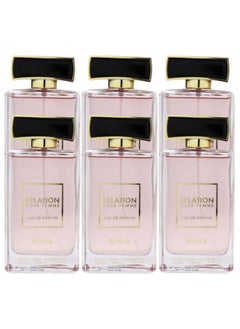 RIAVA PERFUMES 6 Pieces Relation Perfume Pour Femme 100ML  - Image 1