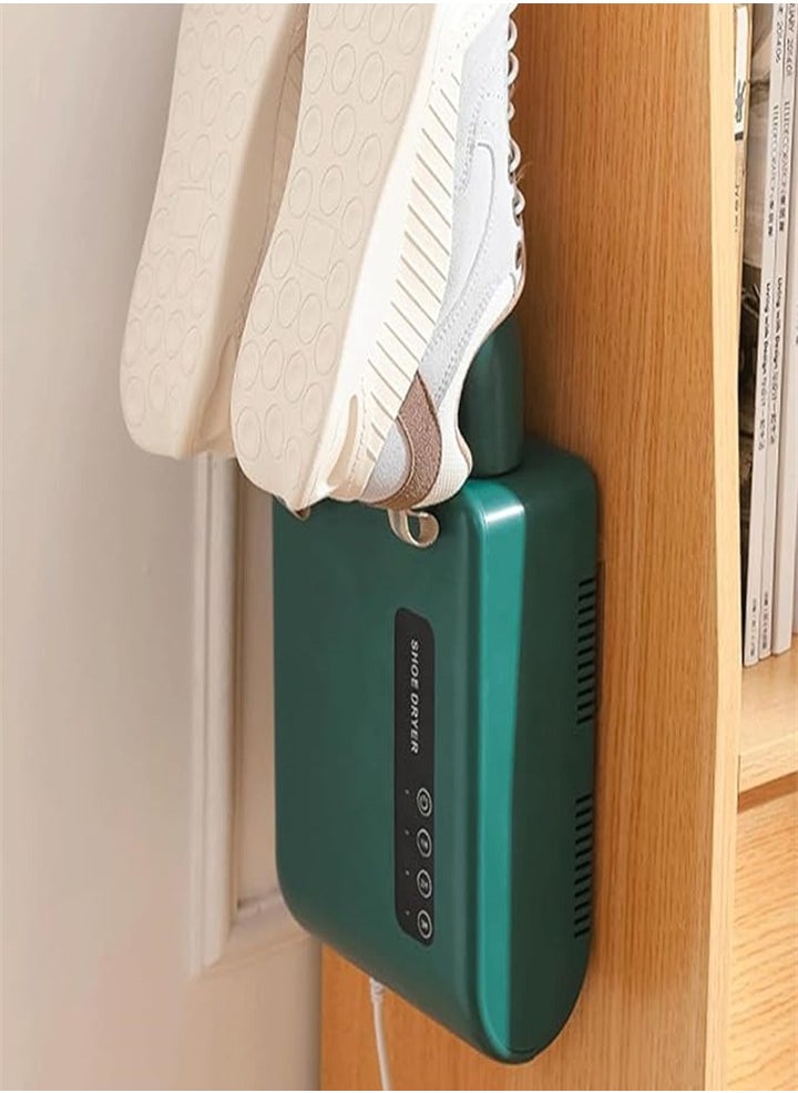 Generic - New Boots Shoe Dryer, Glove Dryer, 1-3 Hours Timer, Folding Design - For Shoes, Gloves, Hats, Socks, Ski Boots (Green) - Image 1