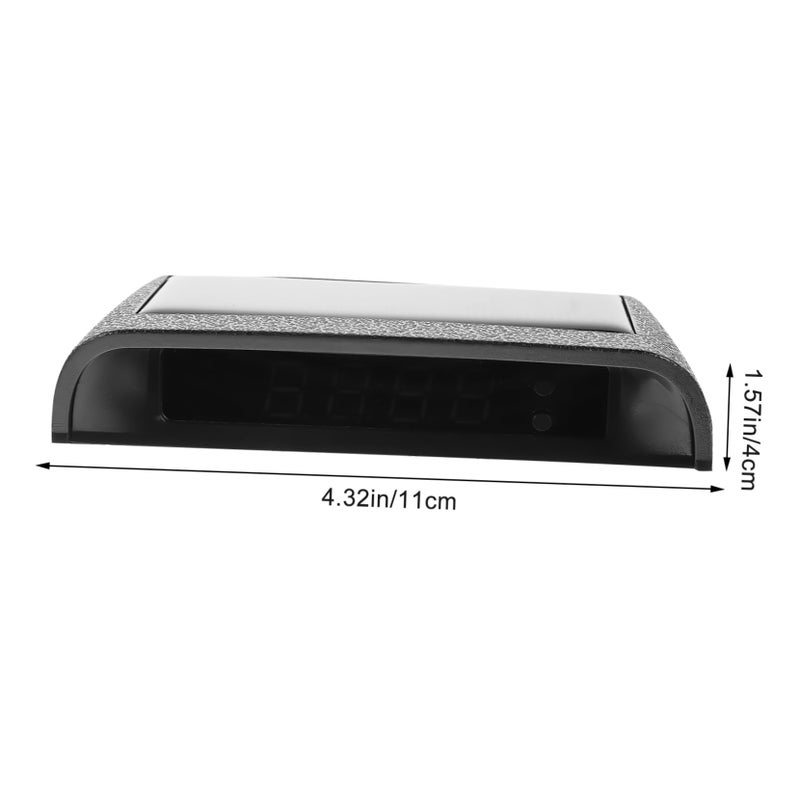 Solar Powered High Precision Car Clock Digital Vehicle Accessory Decoration - Image 3