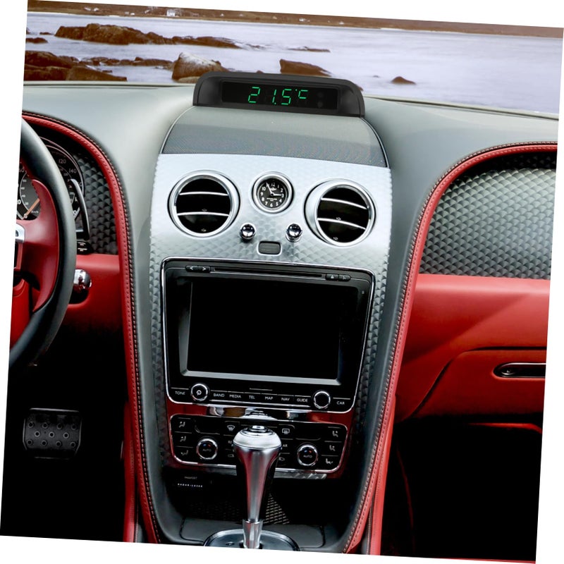 Solar Powered High Precision Car Clock Digital Vehicle Accessory Decoration - Image 4