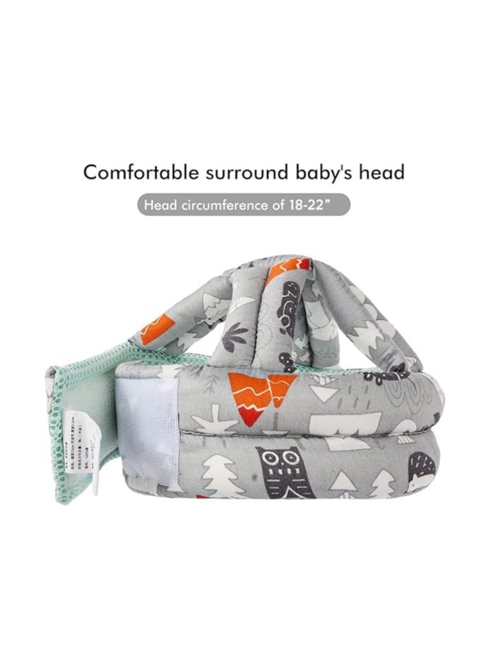 Toddler Walking Helmet Head Protector for Baby Walking No Bumps Safety Head Protective Hat Head Cushion Cap Breathable Child Safety Helmet for Running Walking Crawling  - Image 2