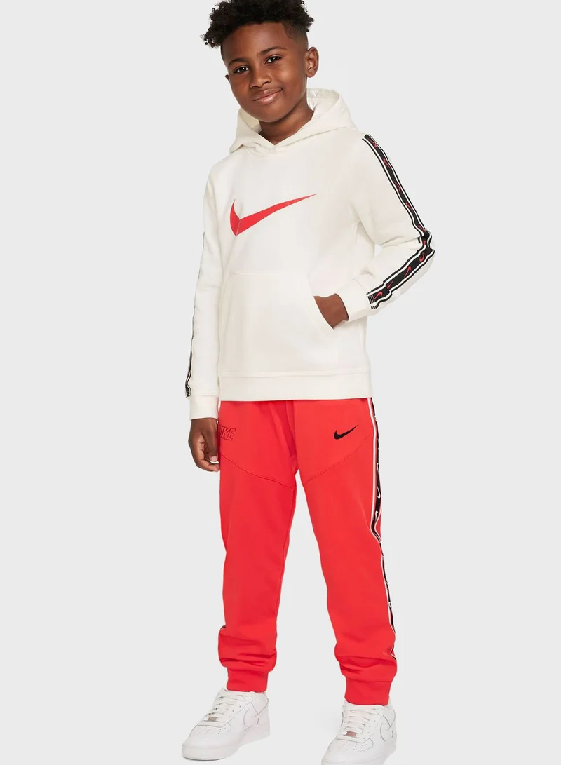 Nike Youth Nsw Repeat Swoosh Fleece Hoodie