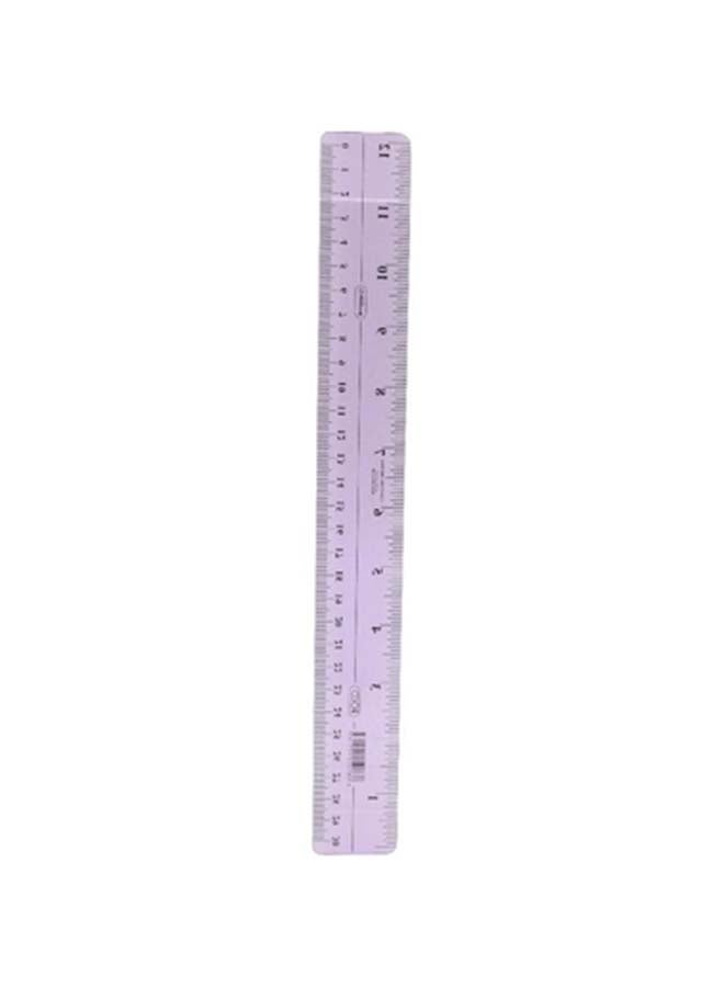 Roco Ruler 30 cm plastic pink - Image 1