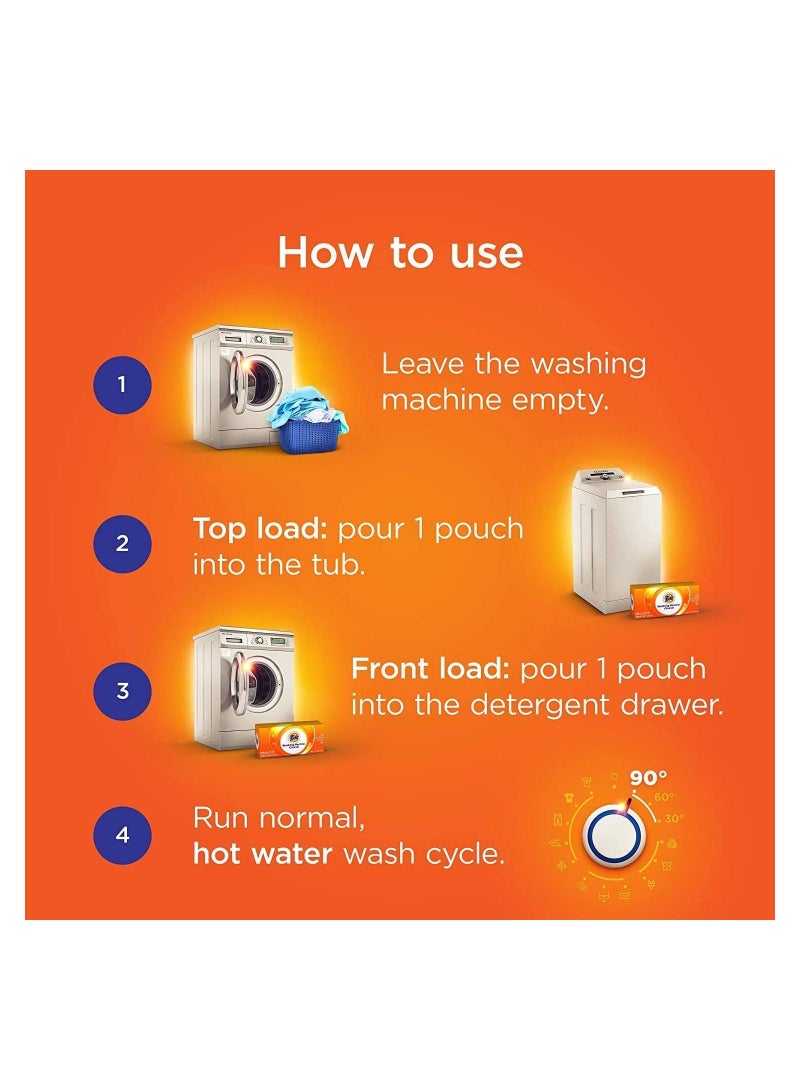 Tide Washing Machine Cleaner Tablets Front and Top Loader USA - Image 3