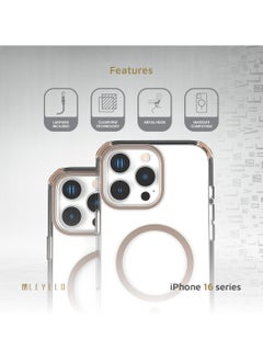 iPhone 16 Pro MagSafe Case Celeste with Crossbody Strap/ Hybrid Construction/ Clear View Technology- Rose Gold Titanium - pzsku/Z74BBF2F6B05032C5C88FZ/45/_/1726214521/902ec461-159f-4359-92c5-124d7bd2f3ec