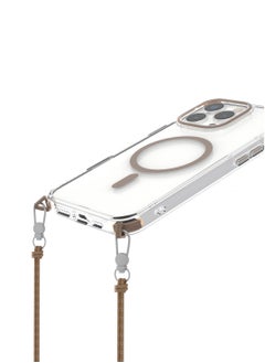 iPhone 16 Pro MagSafe Case Celeste with Crossbody Strap/ Hybrid Construction/ Clear View Technology- Rose Gold Titanium - pzsku/Z74BBF2F6B05032C5C88FZ/45/_/1726214624/de6aabdb-43da-4fe9-b000-e759a844ff1f