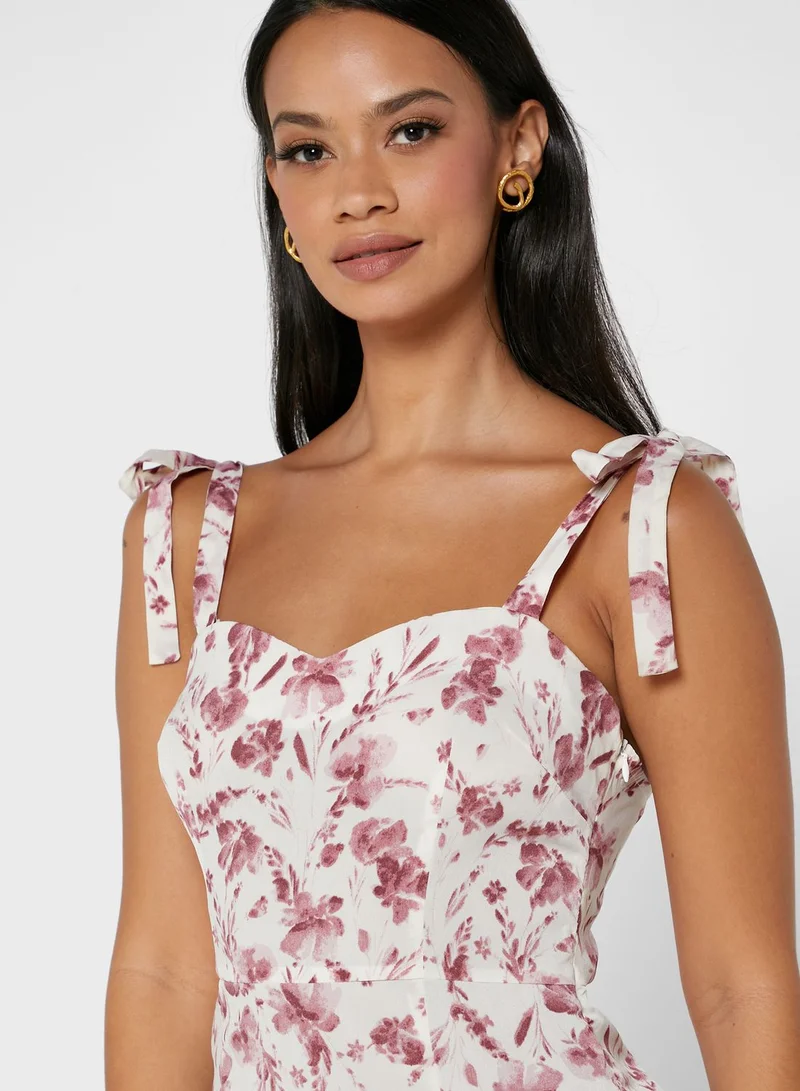 ELLA Floral Print Dress