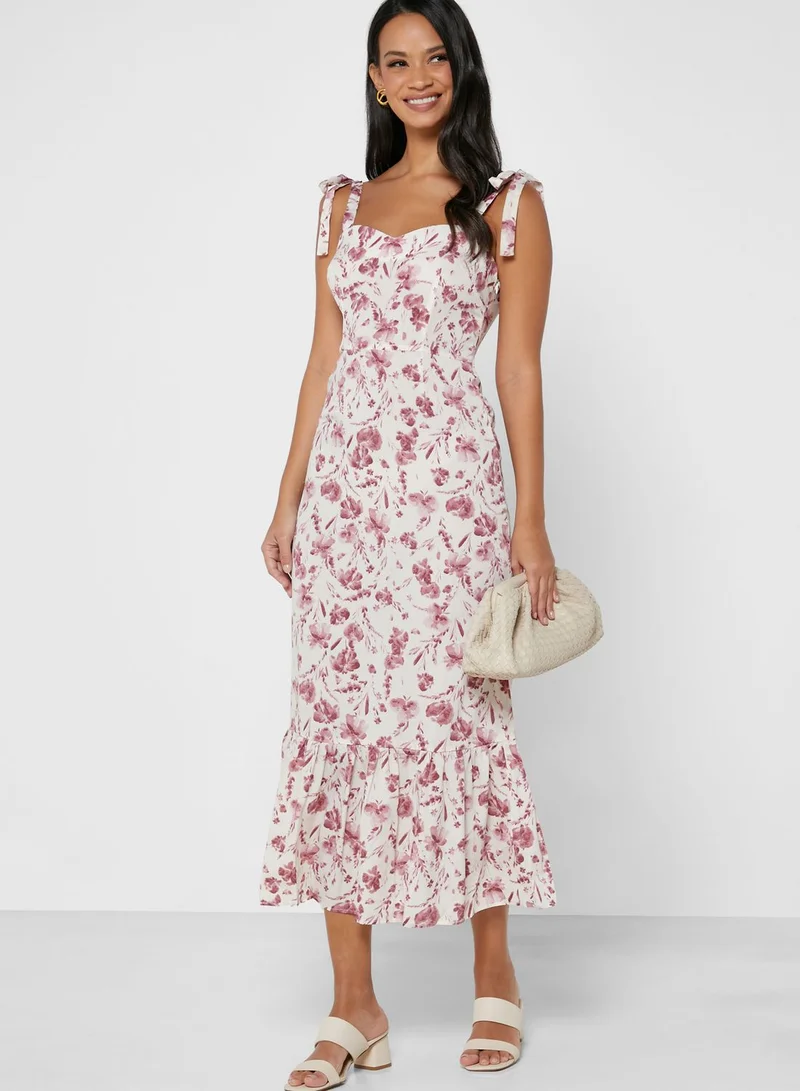 ELLA Floral Print Dress