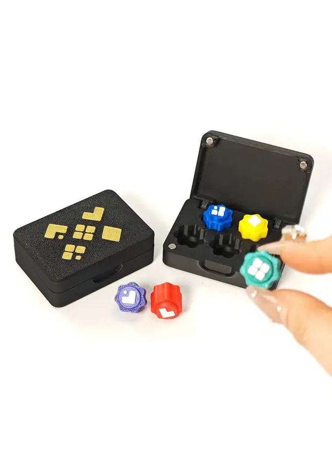 3D Printed Gonggi Board Game Korean Jackstones for Family Party Fun Pure Chess Pieces - Image 3