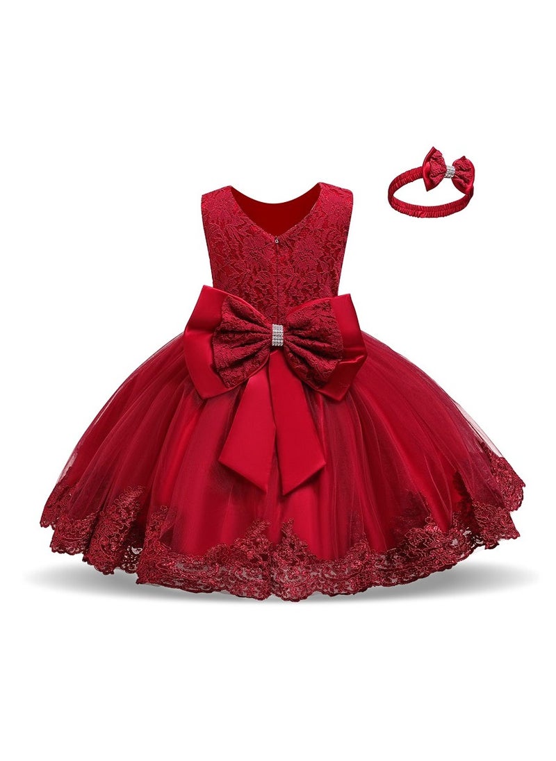 Girls' Dress Gauze Cake Pompadour Dress Bow Princess Hair band Dress - pzsku/Z74BC1572912EAC19D5B6Z/45/_/1734524892/56c5e365-2096-4ad2-a0fd-3502babe5dde