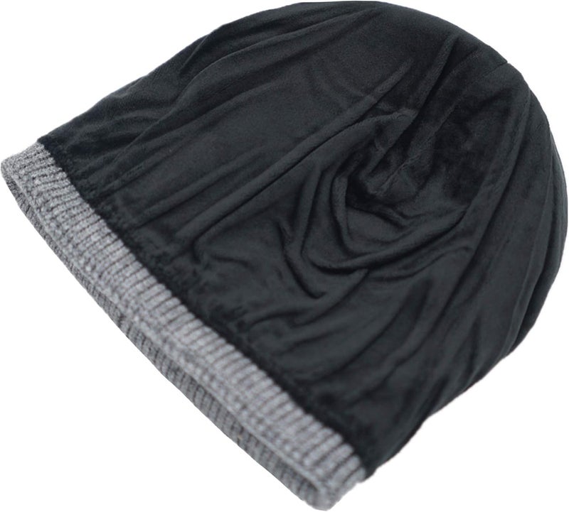 Connectyle Kids Beanie Hat Warm Winter Hats for Boys Girls Fleece Lined Knit Kids Hat for Ages 1-5 - Image 4