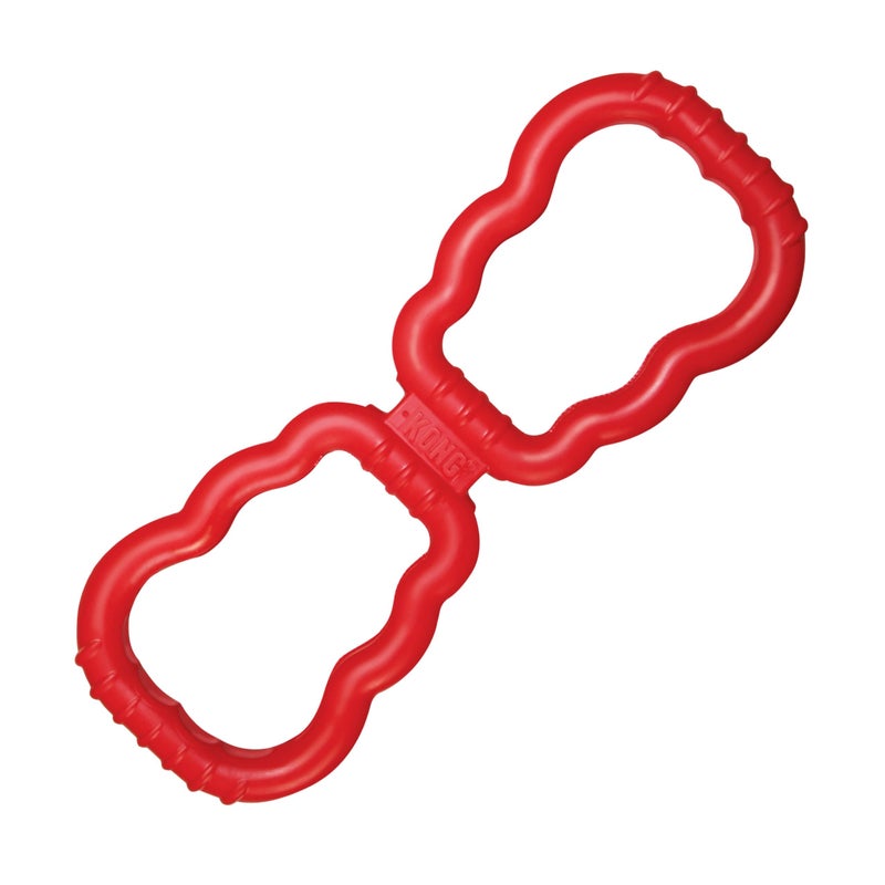 KONG Tug Toy Dog Supplies for Tug of War Natural Rubber Dog Toy for Outdoor Indoor Playtime for MediumLarge Dogs - Image 2