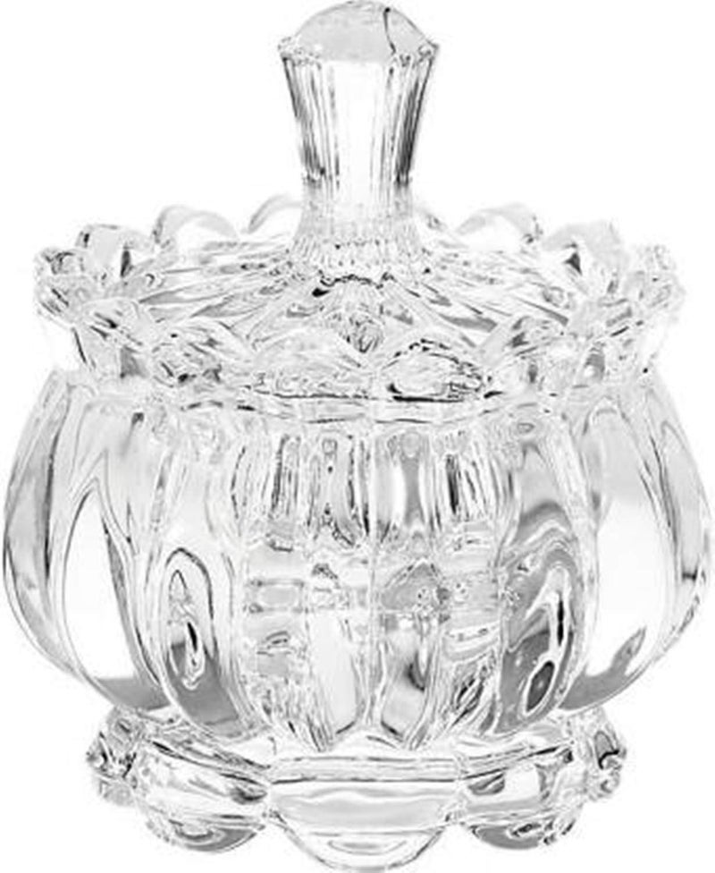 GLASS BAR Glass Bar 200 ML Glass Crystal Platter with Bowls and Lid Standard  - Image 3