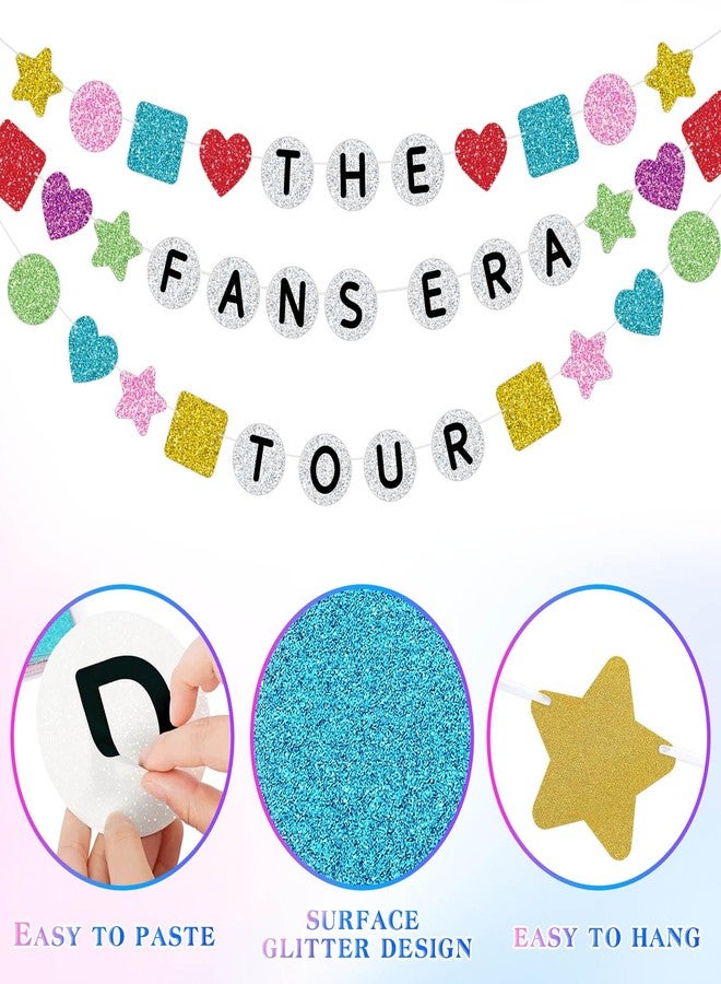 TBEEJ 302PCS DIY Friendship Bracelet Birthday Banner Customizable 6.6ft Glitter Happy Birthday Sign for Celebrating Birthdays and Graduations Birth-Tay Era Tour Decorations - Image 4