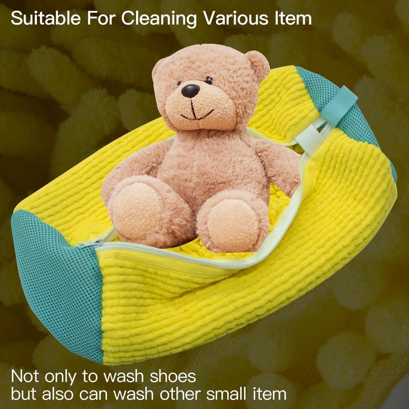 TOZKYN TOZKYN ShoeClothes Washing Bags Mesh Laundry Bag With Zipper Reusable Shoe Bag For Washer and Dryer Reusable Washing Bag For Shoes Underwear Tops Socks Pants Sweaters Bras And Baby Clothes  - Image 5