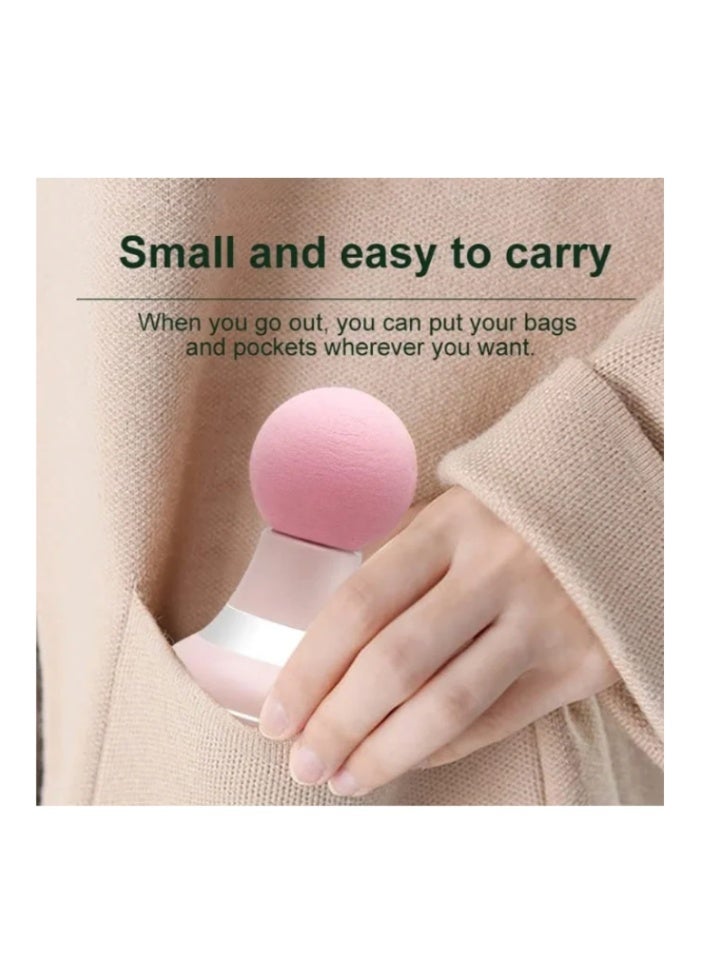 Mini Massager, Muscle Relaxation Massage Gun, Handheld Electric, Powerful 6 Vibration Modes, Wireless and Portable, Suitable for Men and Women for Shoulder, Neck, And Back Massage (Pink) - Image 5