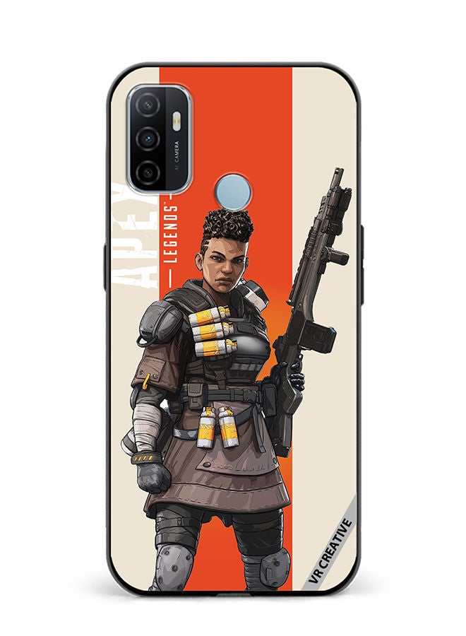 VR CREATIVE Protective Case Cover For Oppo A53 Apex Legends Bangalore Design Multicolour - Image 1