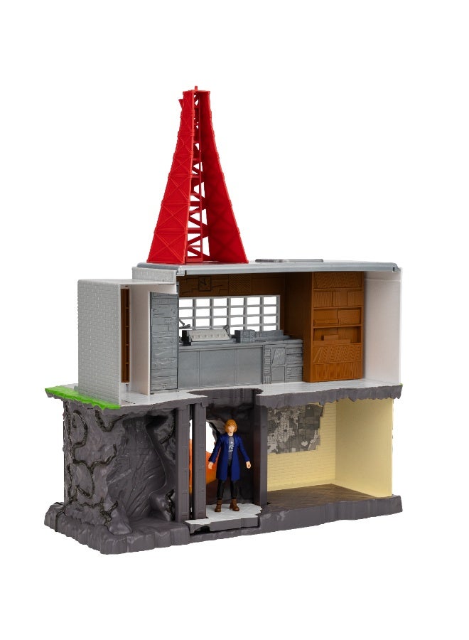 Stranger Things The Squawk Headquarters Playset with Character Figure 3.5-Inches - Robin | Netflix Series | Action Figure | imaginative Play | Character Figure Gift for Kids and Collectors - Image 3