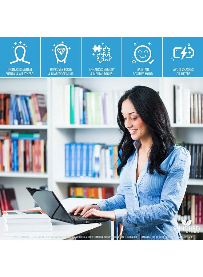 Sundhed Natural Limitless Brain Boost (60 caps) - Memory, Focus, Mental Clarity - Nootropics Scientific Formula for Enhance Performance, Super Ginkgo Biloba, St John Wort Extract, DMAE - Image 5