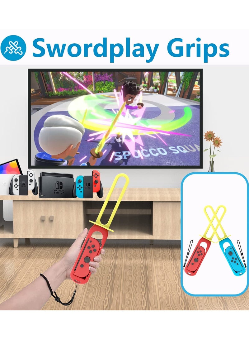 2023 Switch Sports Accessories Bundle for Nintendo Switch Sports, 10 in 1 Switch Sports Accessories Compatible with Switch/Switch OLED  - Image 2