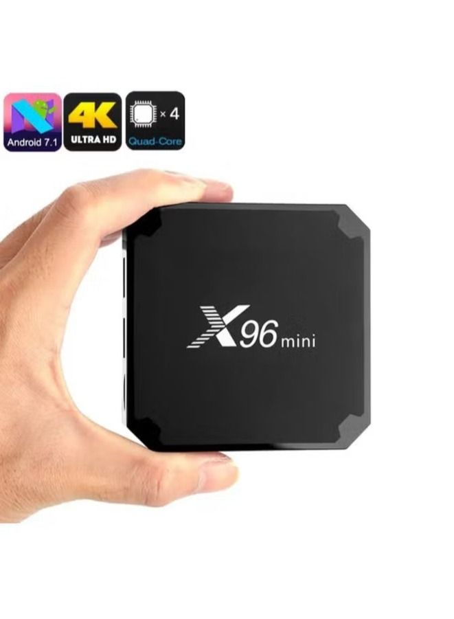 Andriod X96 Mini 4K Smart Tv Box 4GB Ram & 32GB Storage with Black Set Top Device - Image 3