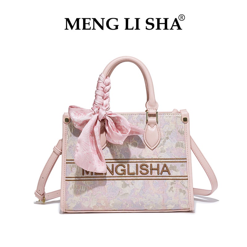 Mengl Isha/Menglisa Genuine Goods Women'S Bag New Chinese Style National Style Tote Bag Fashion All-Match Crossbody Bag - Image 1