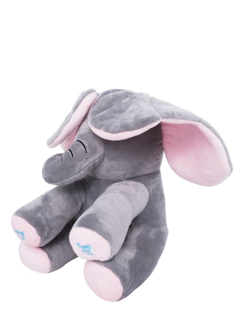 PUGS AT PLAY Pugs At Play Peek A Boo Manny 10-Inches, Battery Operated | Interactive Plush Toy  - Image 3