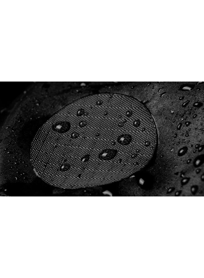 aZengear Repair Patches for Down Jackets - Waterproof, Pre-Cut, Self-Adhesive, Tear-Cold-Heat-Resistant Nylon Polyester Fabric to Fix Puffer Coats, Gear, Tents (11 Pieces, Solid Black) - Image 4