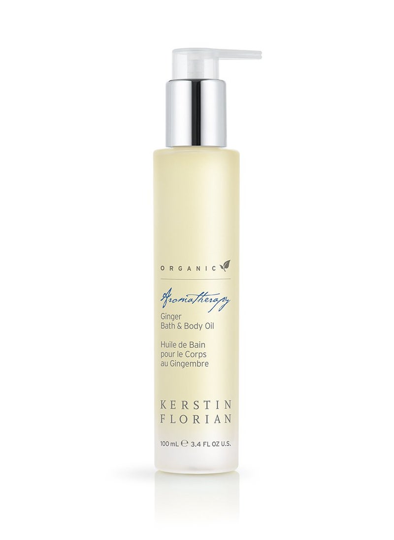 Kerstin Florian - Kerstin Florian Organic Ginger Bath & Body Oil | Nutrient Rich Moisturizer with Coconut and Jojoba Oil (3.4 fl oz) - Image 1