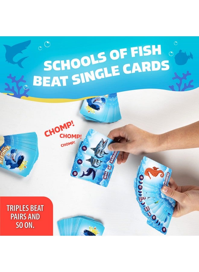 Continuum Games Kingfin Chomped or Be Chomped Card Game for Kids Teens and Adults, 3 to 6 Players, Ages 6 and Up - Image 4