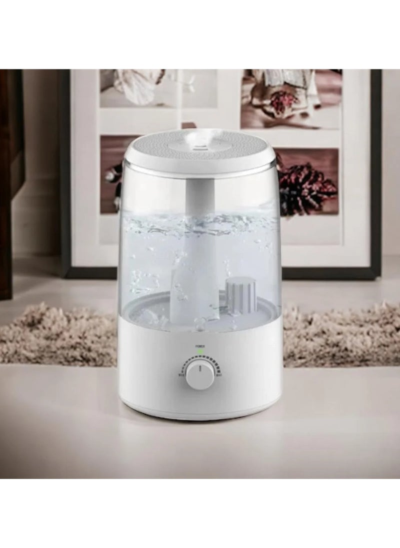 Generic - Electric steam diffuser - 3.5 liters, white color - Image 1