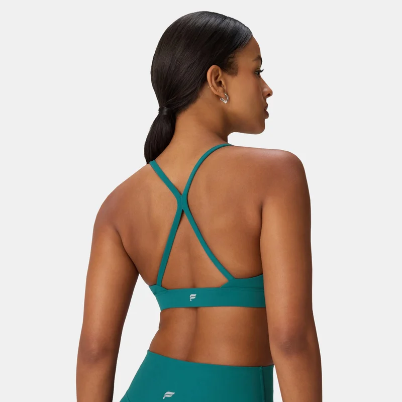 Fabletics Women's PureLuxe Low-Support Triangle Training Sports Bra