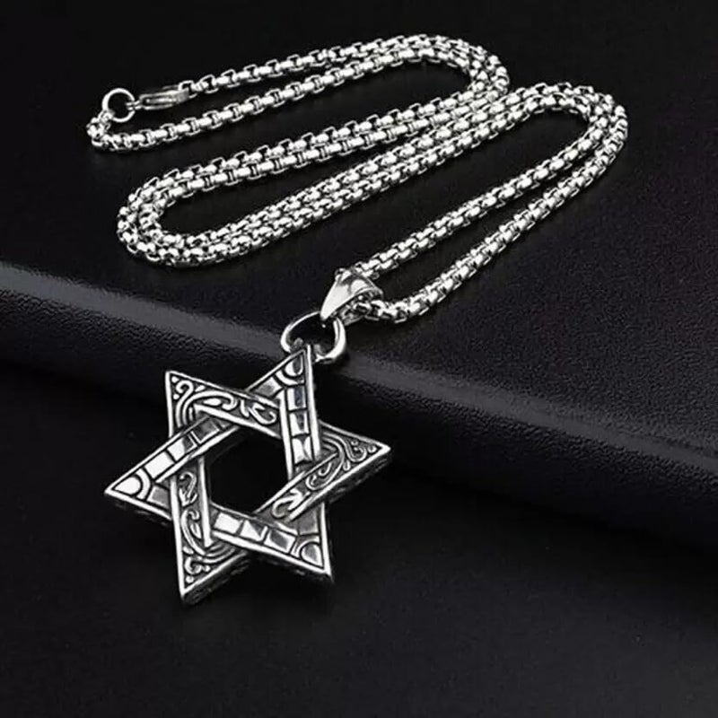 ringzinnie Silver Plated Pendant Necklace for Boys/Men - Stainless Steel Chain for Fashion & Gift - Image 5