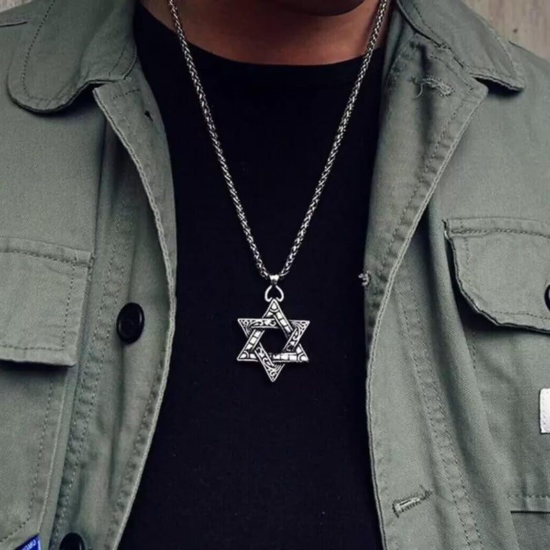 ringzinnie Silver Plated Pendant Necklace for Boys/Men - Stainless Steel Chain for Fashion & Gift - Image 3