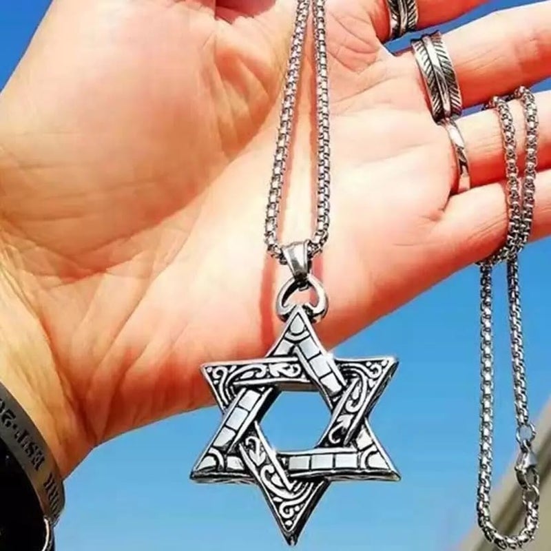 ringzinnie Silver Plated Pendant Necklace for Boys/Men - Stainless Steel Chain for Fashion & Gift - Image 4