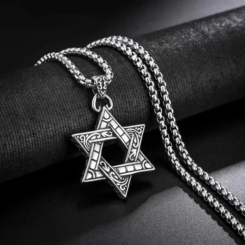 ringzinnie Silver Plated Pendant Necklace for Boys/Men - Stainless Steel Chain for Fashion & Gift - Image 2