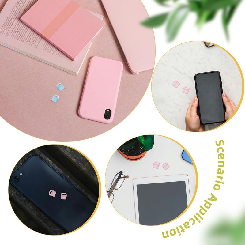 50 قطعة من سدادات غبار USB-C، واقيات منفذ النوع C، أغطية فتحات الشحن، مجموعة سدادات مقاومة للغبار مع ثقب تعليق للهواتف الذكية وأجهزة الكمبيوتر المحمولة والأجهزة اللوحية - Image 4